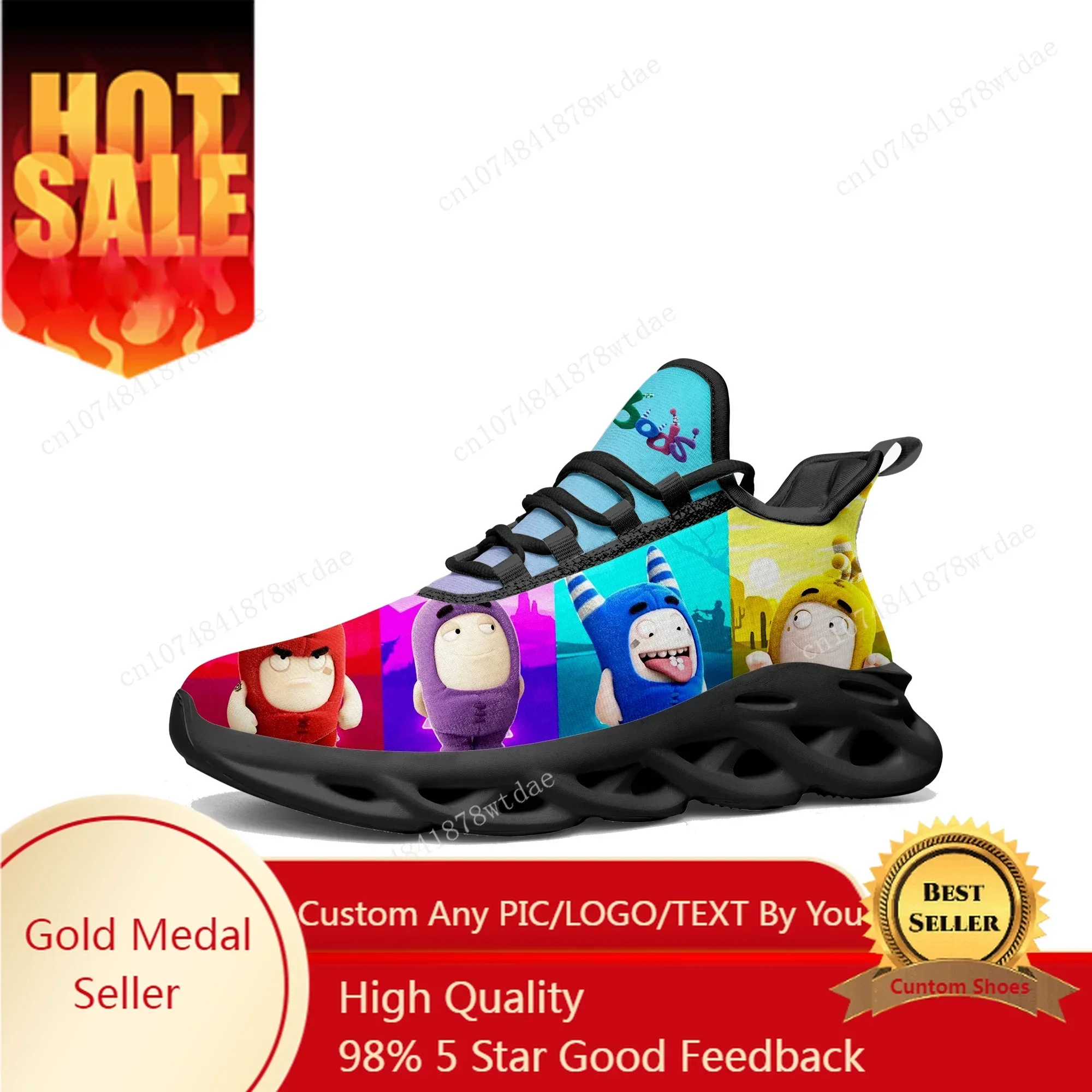 Women Shoes Singapore - Oddbods Flats Sneakers Męskie Damskie Buty