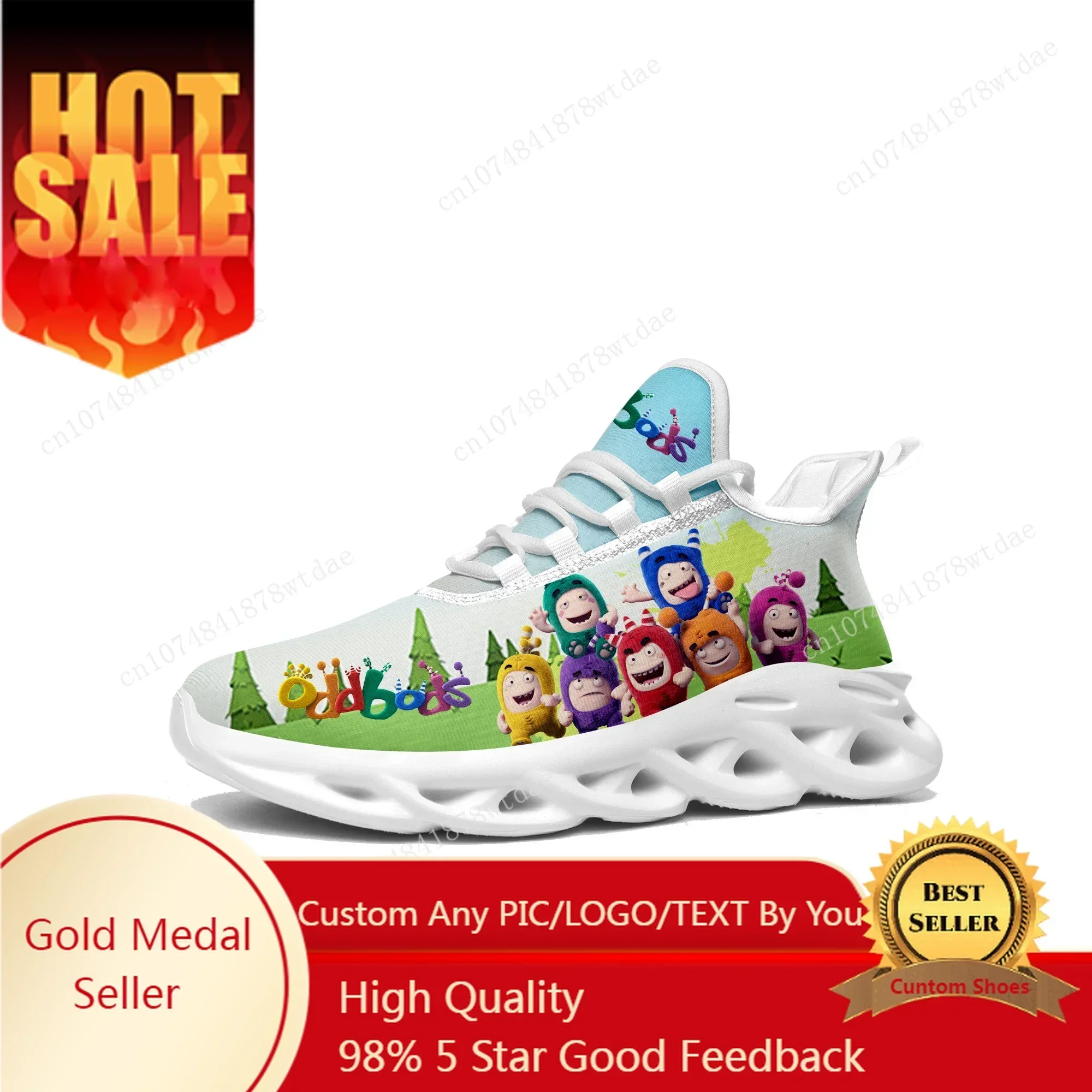 Women Shoes Singapore - Oddbods Flats Sneakers Męskie Damskie Buty