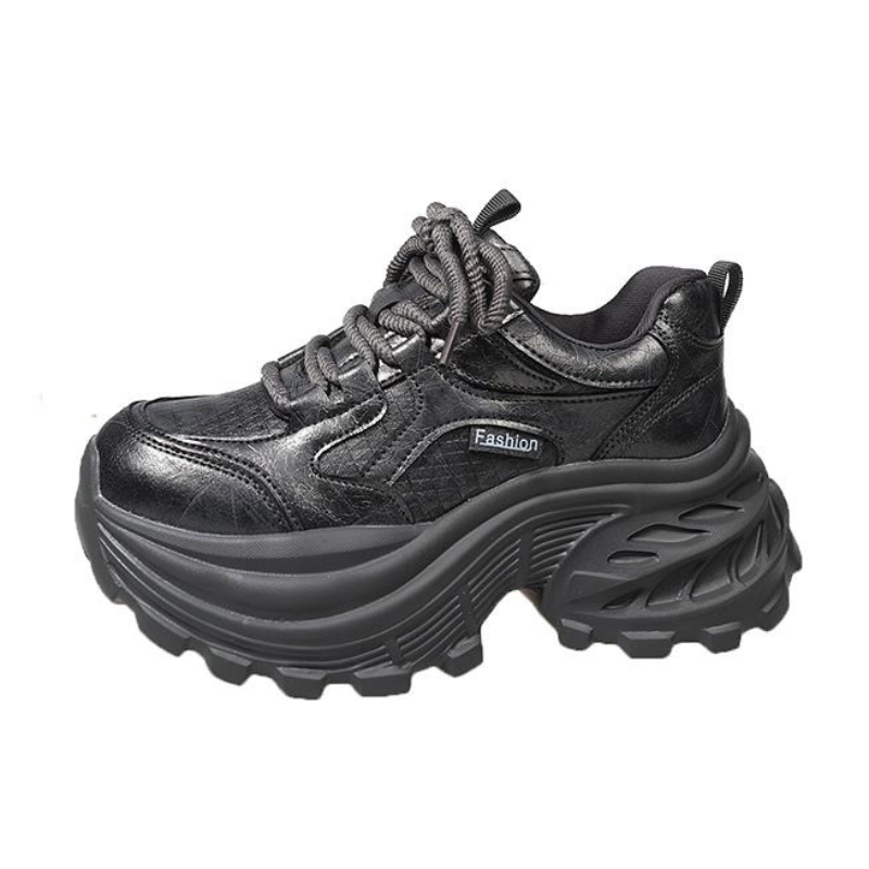 Women'S Shoes Running Sports - Damskie sneakersy na platformie 8,5 cm,