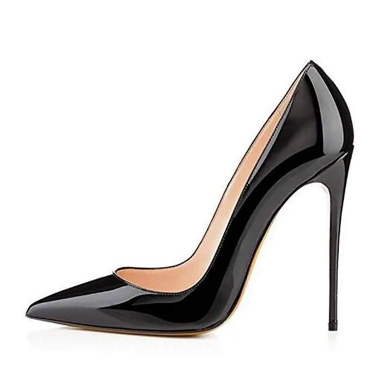 Women Shoes Ysl - Damskie czółenka markowe wysokie obcasy czarne