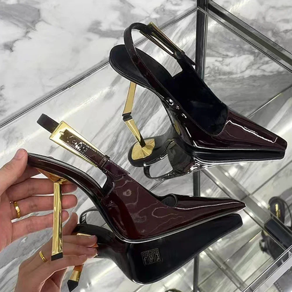 Women Shoes Ysl - Nowa jesień 2024 Kwadratowe palce na