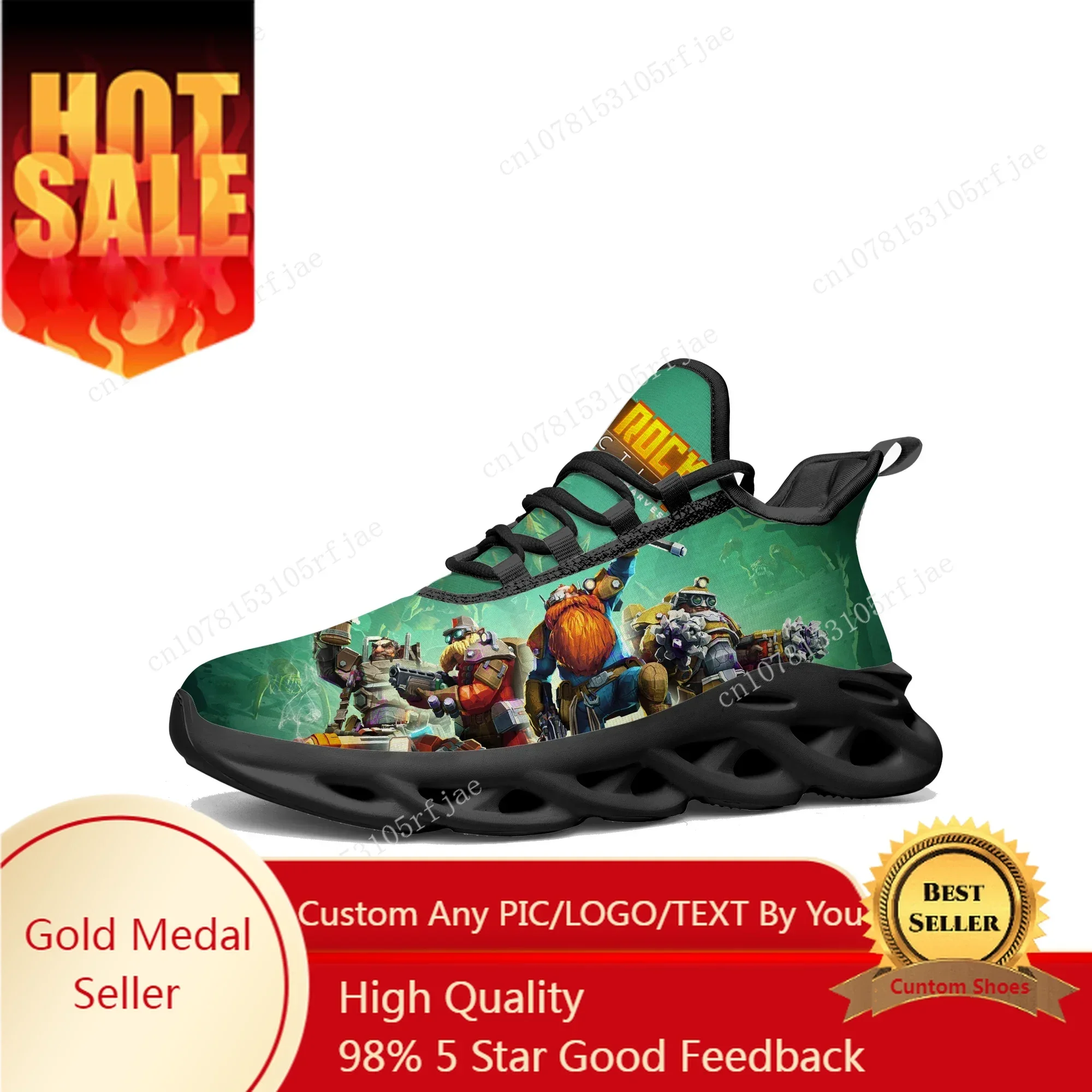 Women'S Shoes Running Sports - Buty sportowe Deep Rock Galactic Flats,