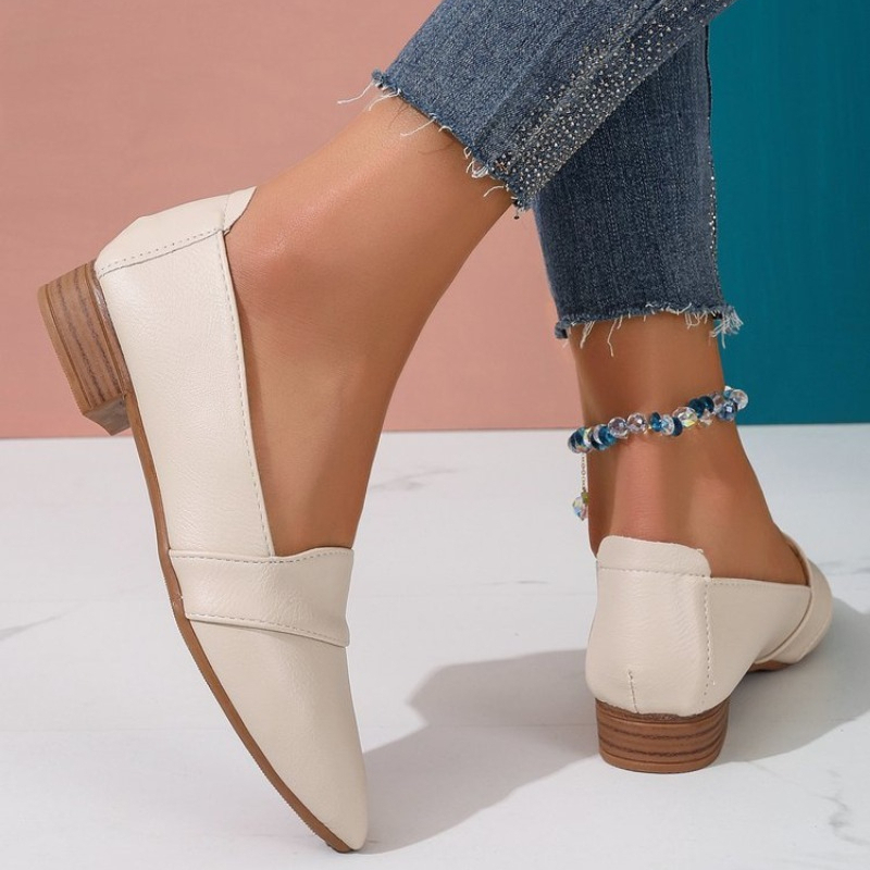 Wsuwane buty damskie, płaskie, – Pointed Toe Flat recenzja i cena