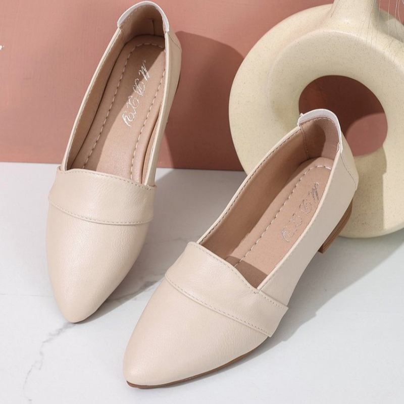 Wsuwane buty damskie, płaskie, – Pointed Toe Flat recenzja i cena