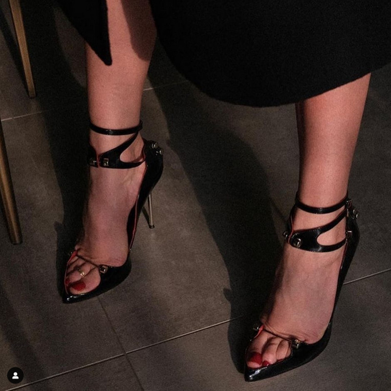 Sandały na wysokim metalowym o – Women'S Shoes Hands Free recenzja i cena