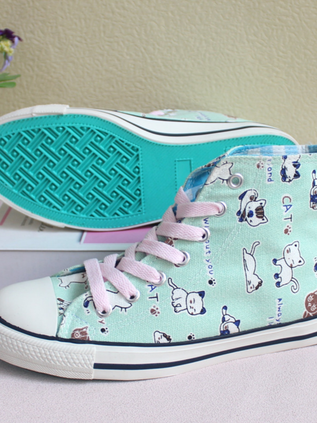 Kreskówkowe, ręcznie malowane, – Women'S Shoes Hands Free recenzja i cena