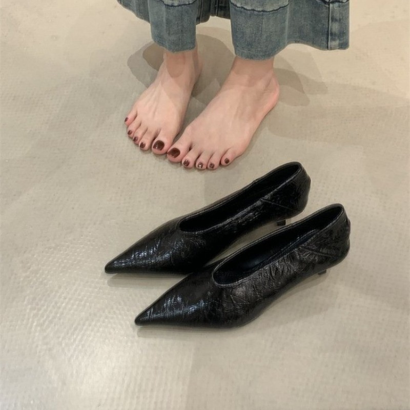 Jesień 2025 Nowe Eleganckie Pó – Pointed Toe Flat recenzja i cena