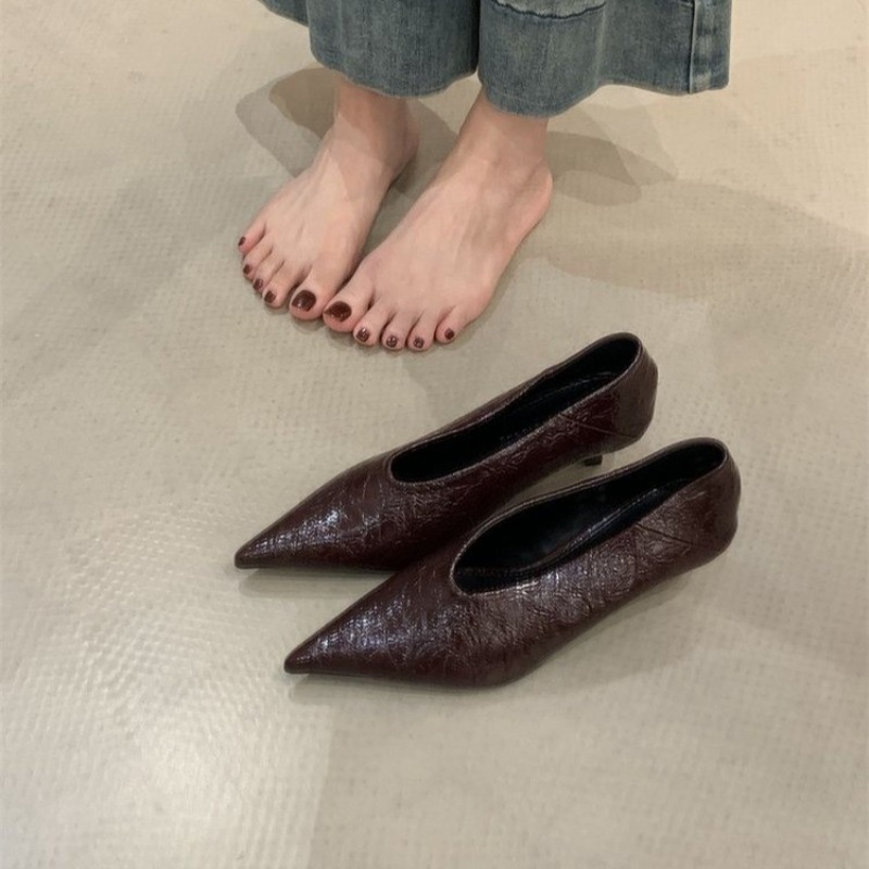 Jesień 2025 Nowe Eleganckie Pó – Pointed Toe Flat recenzja i cena