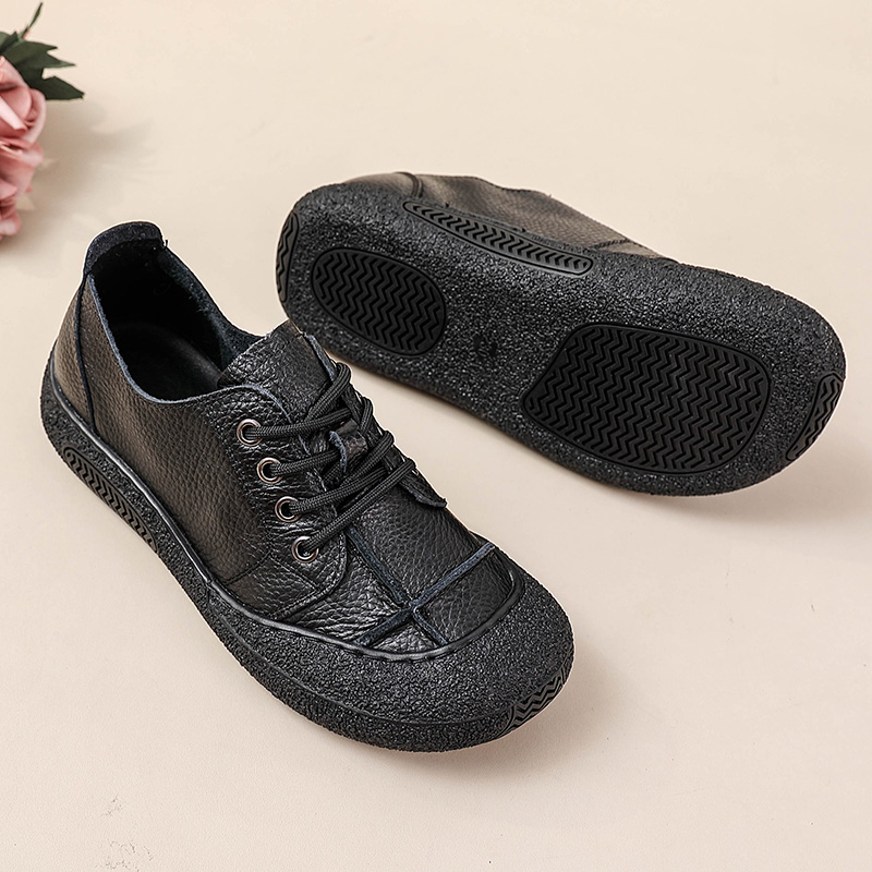 Retro buty damskie ze skóry na – Women'S Shoes For Wide Feet recenzja i cena
