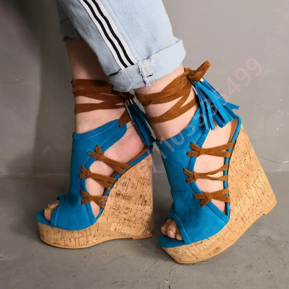Sandały na koturku z korka z o – Cork Wedge Sandal recenzja i cena