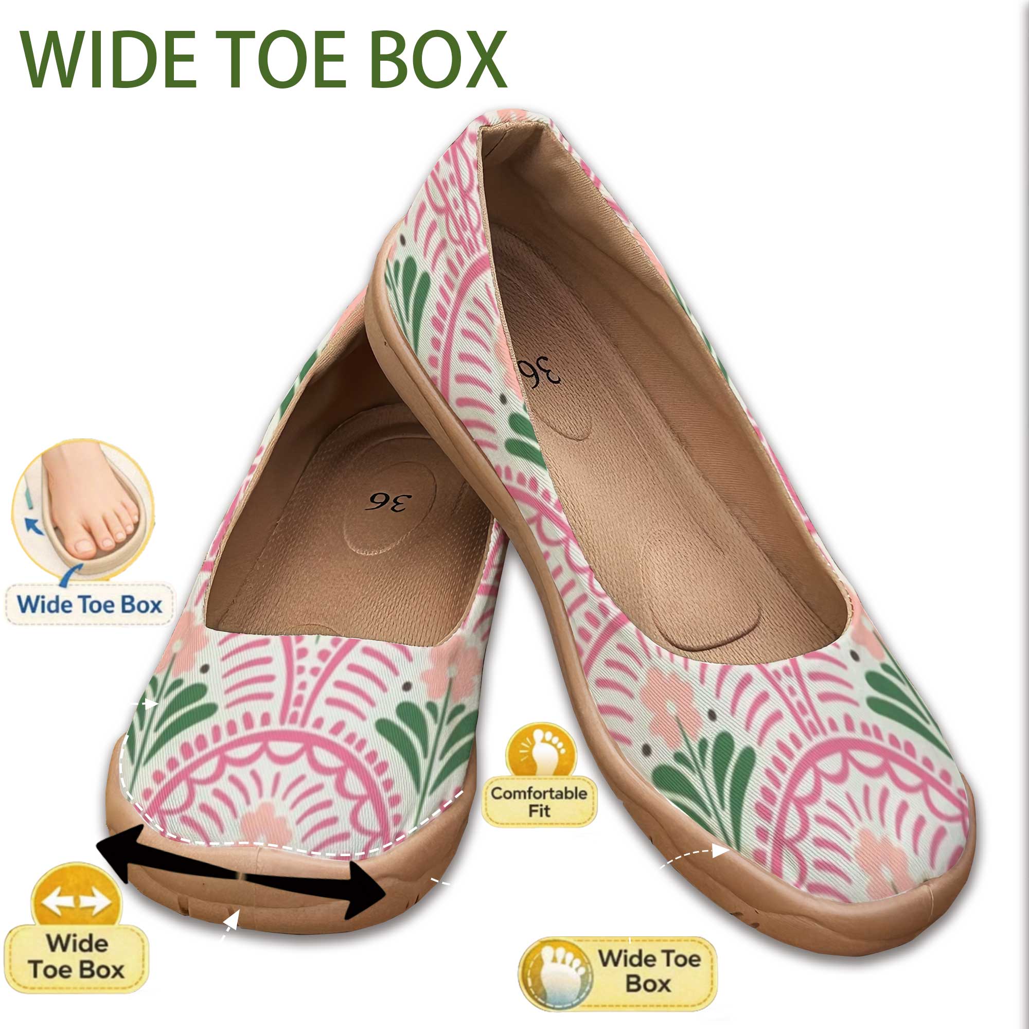 Damskie buty w stylu bohemy o  – Women'S Shoes For Wide Feet recenzja i cena