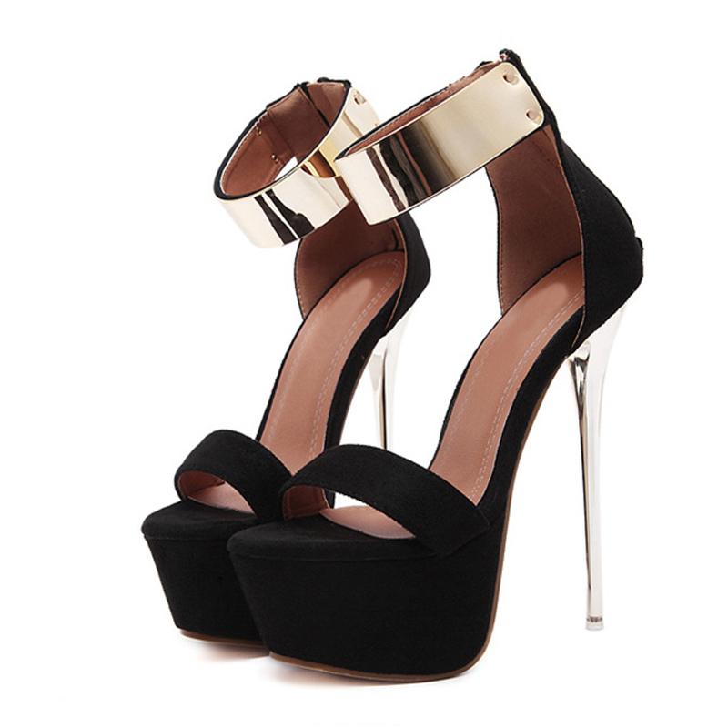Liyke Fashion Design Metal Ank – Women Shoes Ysl recenzja i cena