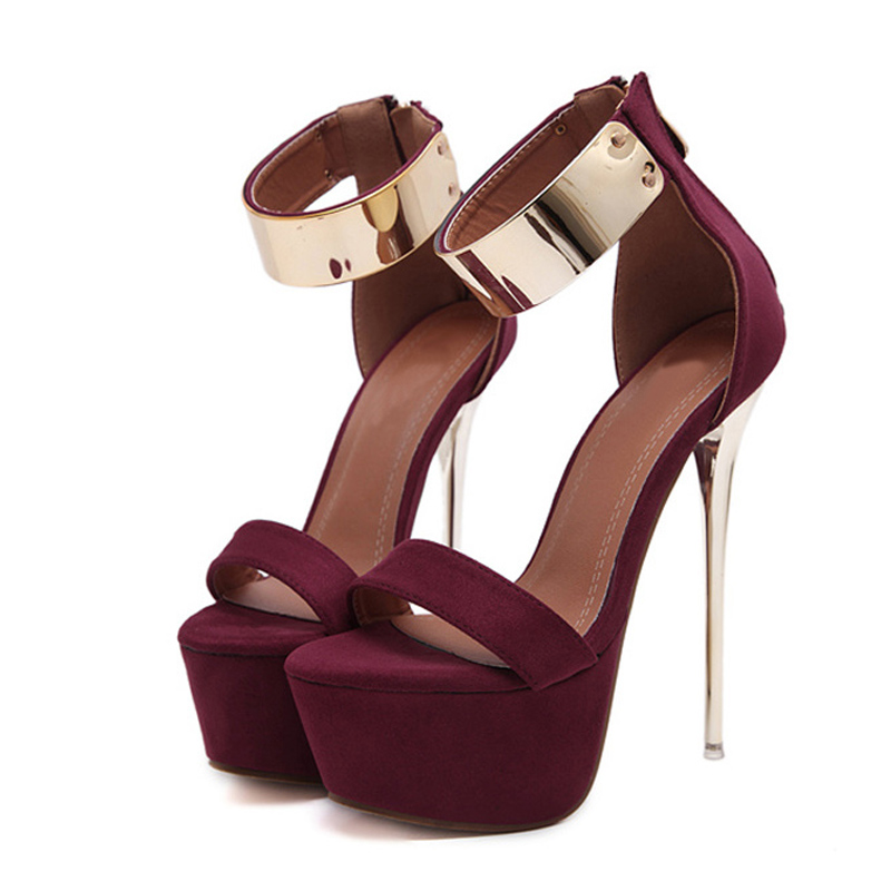 Liyke Fashion Design Metal Ank – Women Shoes Ysl recenzja i cena