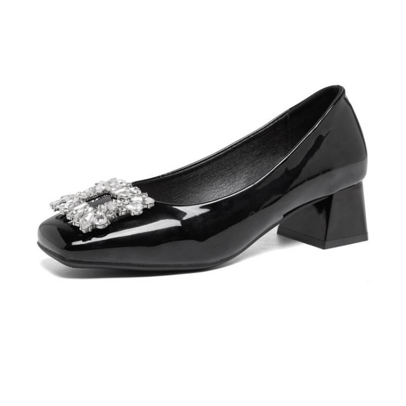 Płytkie czółenka z kwadratowym – Women'S Shoes Professional recenzja i cena