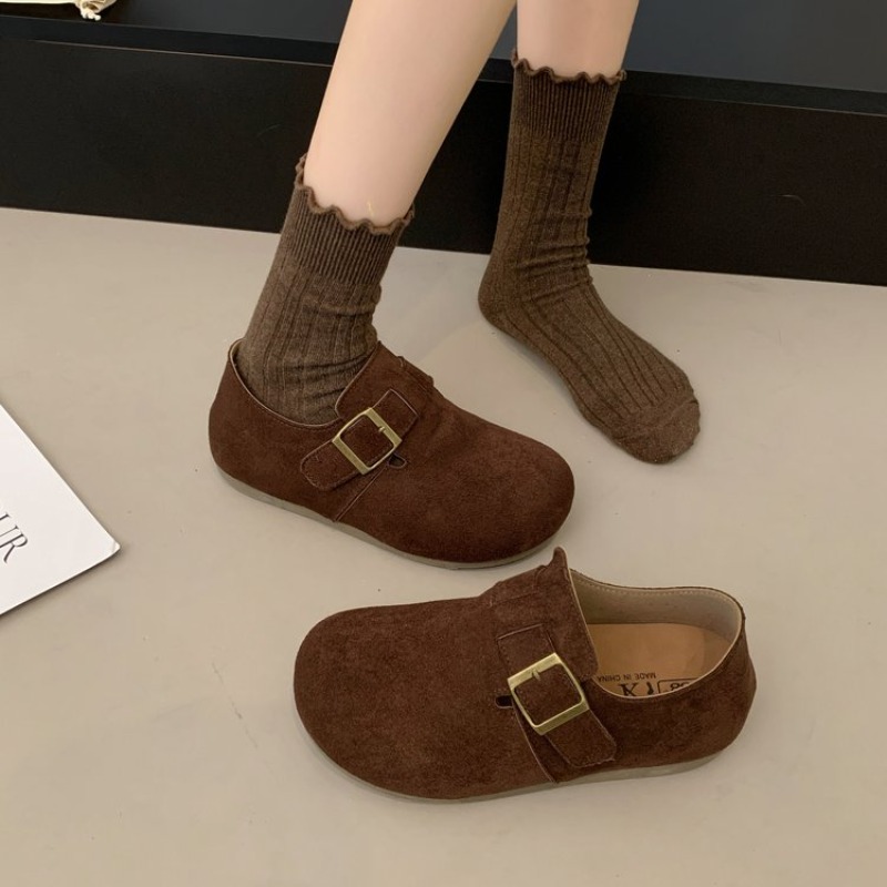Damskie zamszowe buty typu Bir – Pointed Toe Flat recenzja i cena
