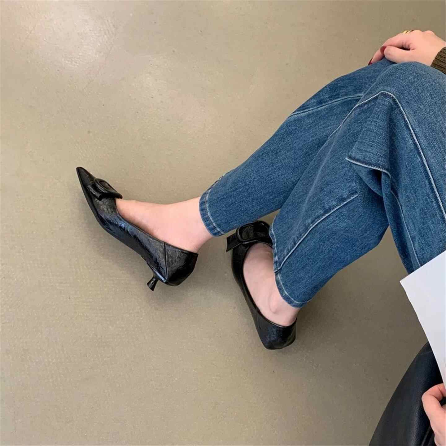 Nowe damskie baleriny, modne,  – Pointed Toe Flat recenzja i cena