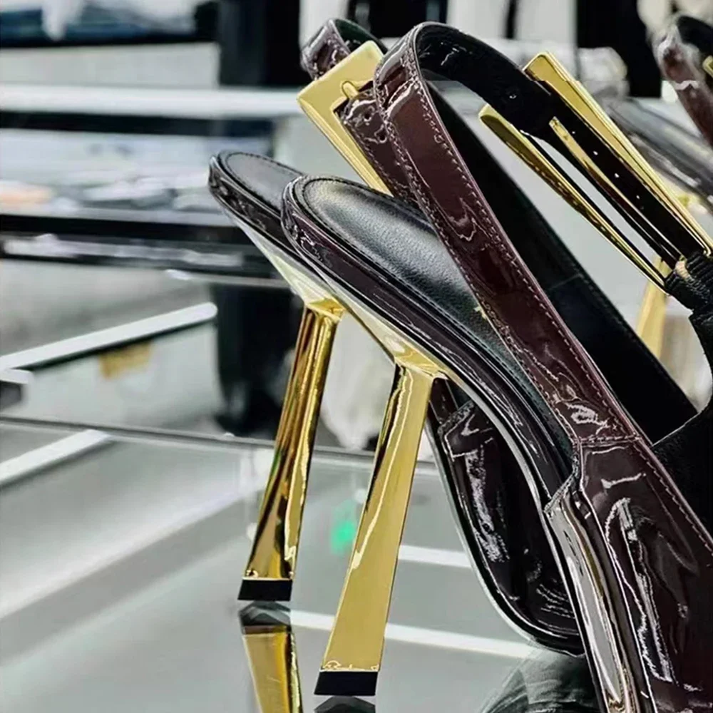 Nowa jesień 2024 Kwadratowe pa – Women Shoes Ysl recenzja i cena